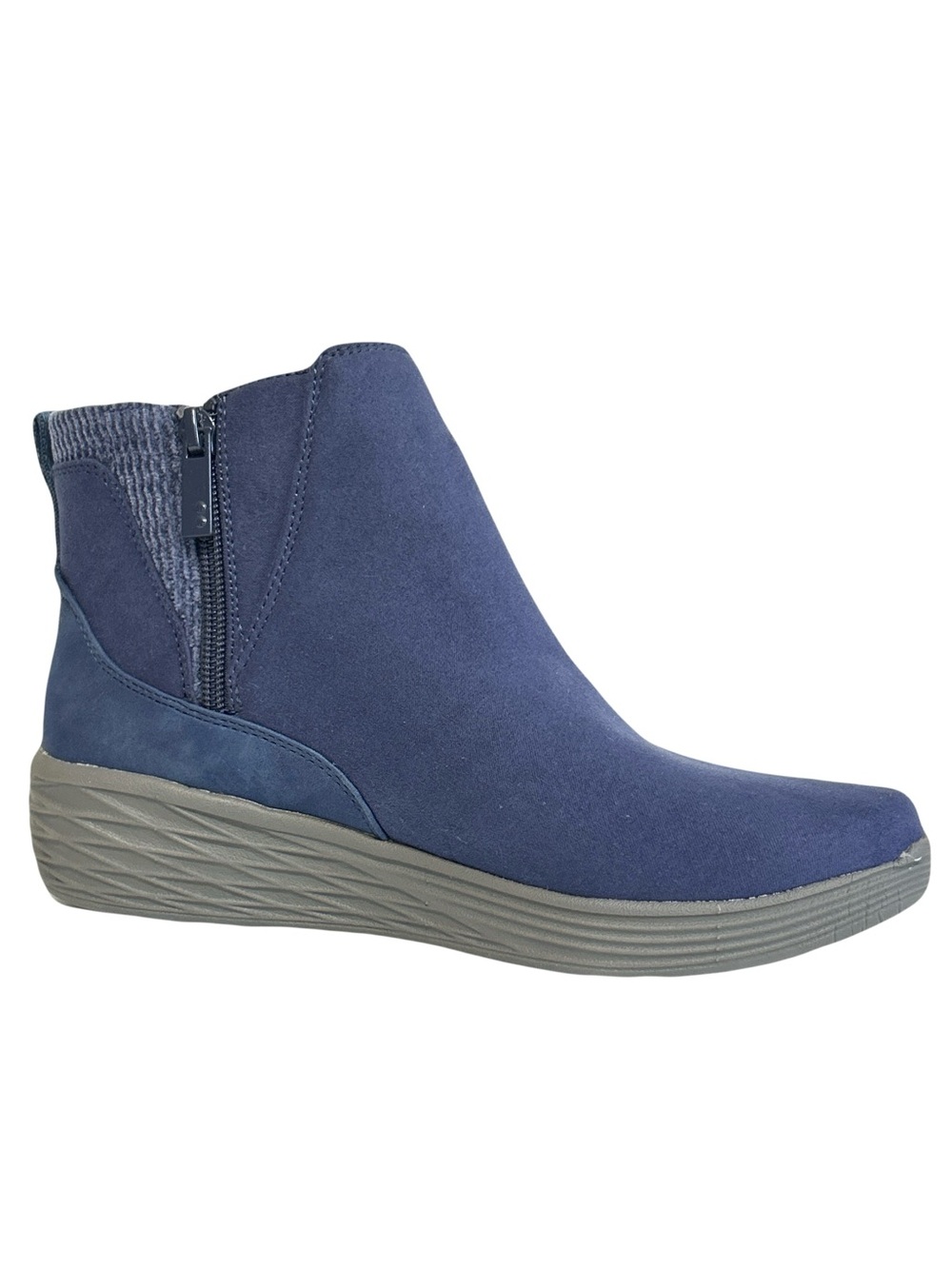 Ryka Noelle Next Boot Women's Sz 7M Academy Blue Sneakers Wedge Ankle Booties - Picture 3 of 11